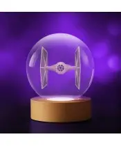 Star Wars Tie Fighter 3D-Kristallkugel