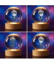 3D Crystal Ball Ron Weasley Harry Potter