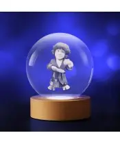 Bilbo der Hobbit 3D-Kristallkugel