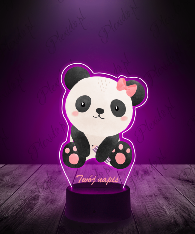 lampka_led_3d_plexido_z_nadrukiem_panda