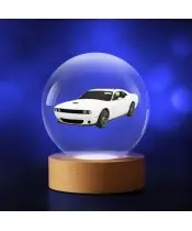 Dodge Challenger Kristallkugel 3D-Modell
