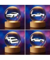 Dodge Challenger Kristallkugel 3D-Modell