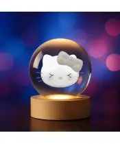 Hello Kitty Märchen 3D-Kristallkugel