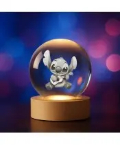 3D Crystal Ball Stitch with Guitar
