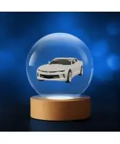 Kristallkugel 3D Chevrolet Camaro ZL1