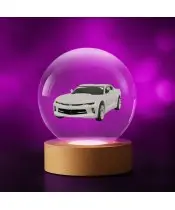 Kristallkugel 3D Chevrolet Camaro ZL1