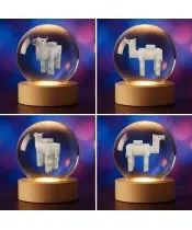 3D Crystal Ball Minecraft Camel Game