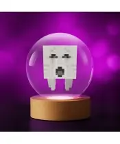 Kryształowa Kulka 3D Gra Minecraft Ghast