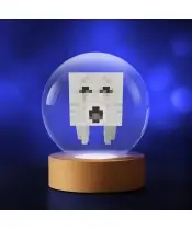 3D-Kristallkugel Minecraft Ghast-Spiel