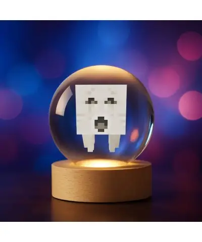 3D-Kristallkugel Minecraft...