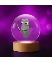 3D-Kristallkugel Findet Nemo Dory