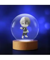 My Hero Academia Shoto Todoroki 3D-Kristallkugel
