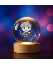 Genshin Impact Childe 3D-Kristallkugel
