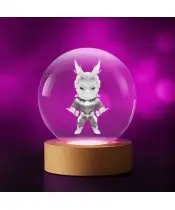 My Hero Academia All Might 3D-Kristallkugel
