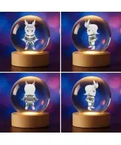 My Hero Academia All Might 3D-Kristallkugel