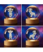 3D Kristallkugel Märchen Der König der Löwen Simba