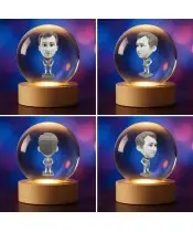 3D-Kristallkugel-Fußballer Harry Kane