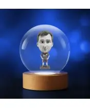 3D-Kristallkugel-Fußballer Harry Kane