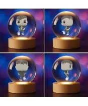 3D Crystal Ball Neymar PSG Football Player