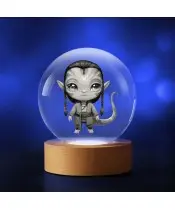 3D Na'vi Avatar Kristallkugel