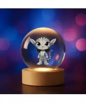 3D-Kristallkugel Jake Sully Avatar