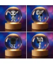 3D-Kristallkugel Jake Sully Avatar