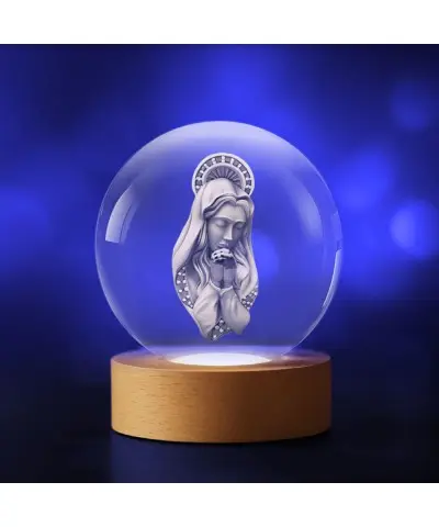 3D Crystal Ball Religious...