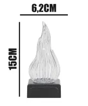 Candle Statue Premium LED Flame Lamp for All Saints' Grave
