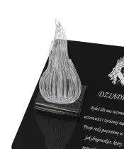 Candle Statue Premium LED Flame Lamp for All Saints' Grave