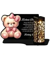 Eternal Solar Candle for Children Teddy Bear Statuette for the Tomb of All Saints