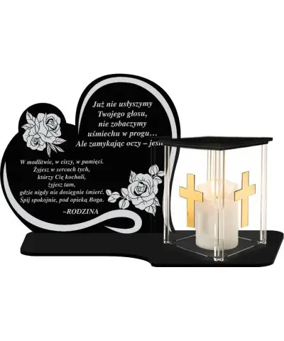 Candle with Dedication...