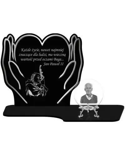 Premium Candle Silver Hands...