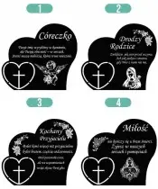 Premium Candle Heart Statuette Silver Crystal Ball 3D Photo For Grave