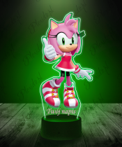 lampka_led_3d_plexido_z_nadrukiem_sonic_amy_rose