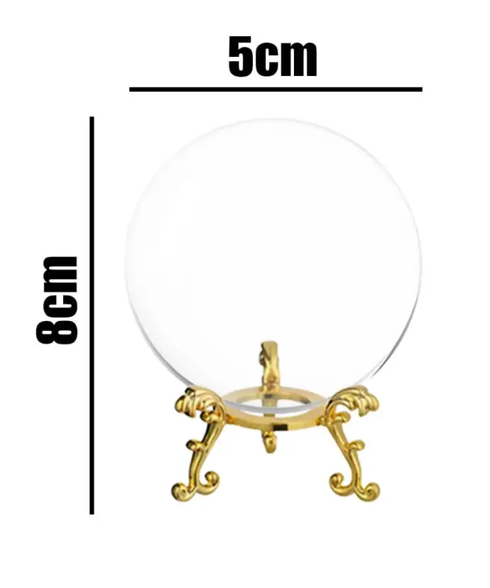 Znicz Premium Statuetka Krzyż Jezus Złota Kryształowa Kula Zdjęcie 3D Na Grób