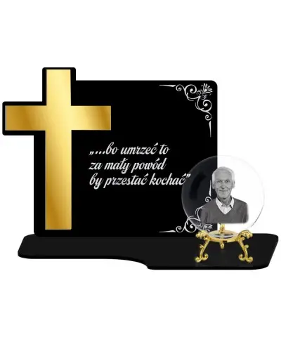Premium Candle Golden Cross...