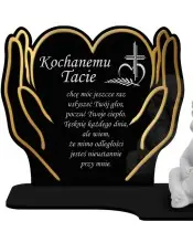 Premium Candle Hands Statuette Angel Gypsum Figurine For Grave Cemetery