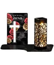 Premium Eternal Solar Candle Golden Roses for the Tomb of All Saints