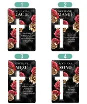 Premium Eternal Solar Candle Golden Roses for the Tomb of All Saints