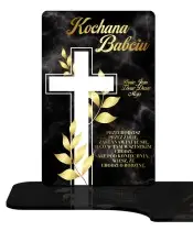 Premium Eternal Solar Candle Gold Cross for the Tomb of All Saints