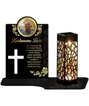 copy of Premium Ewige Solarkerze Goldkreuz für das Allerheiligengrab