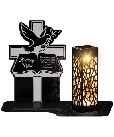 Znicz Solarny LED Statuetka...