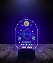 lampka_led_3d_plexido_z_nadrukiem_znak_zodiaku_strzelec