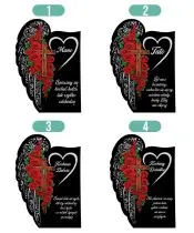 Premium Eternal Solar Candle Premium Roses for the Tomb of All Saints
