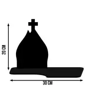 Premium Eternal Solar Candle Mary Premium for the Tomb of All Saints