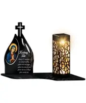 Premium Eternal Solar Candle Mary Premium for the Tomb of All Saints