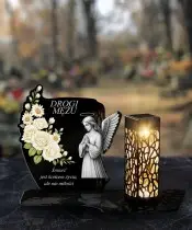 Premium Eternal Solar Candle Premium Angel for the Tomb of All Saints