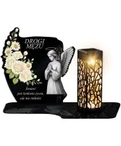 Premium Eternal Solar Candle Premium Angel for the Tomb of All Saints