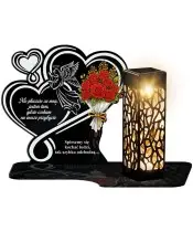 Premium Eternal Solar Candle Premium Hearts for the Tomb of All Saints