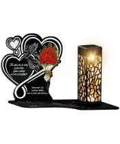 Premium Eternal Solar Candle Premium Hearts for the Tomb of All Saints